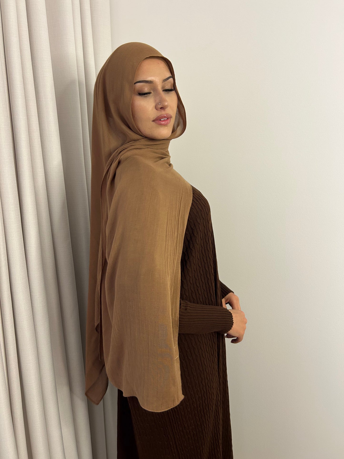 Winter Dress Brown
