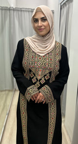 Palestinian Traditional Abaya Nude