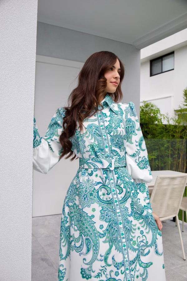 Lala Dress Turquoise