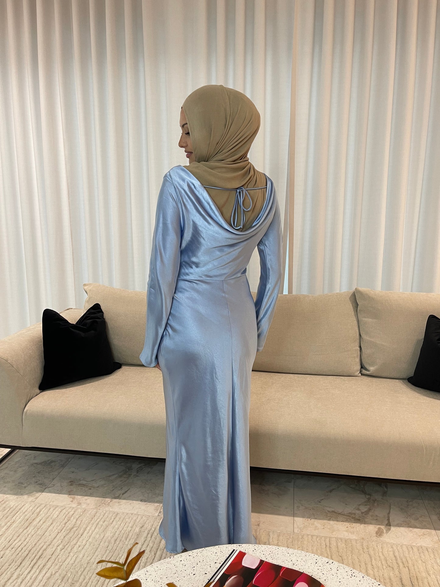 Nafah Dress Blue