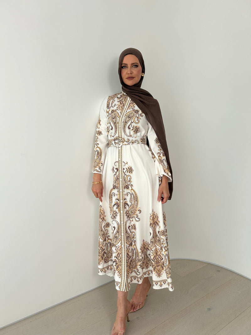 Khadija Dress white