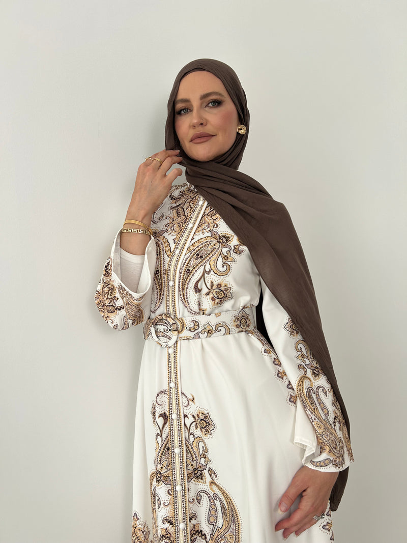 Khadija Dress white