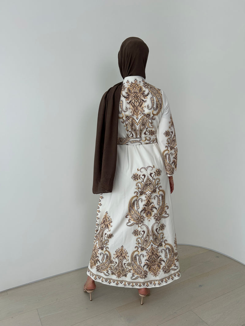 Khadija Dress white