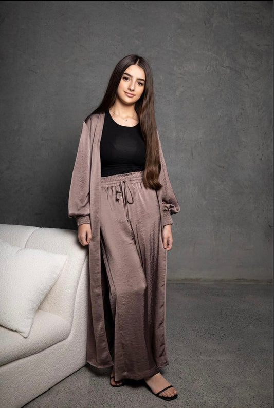 Rawa Satin Set Blush pink