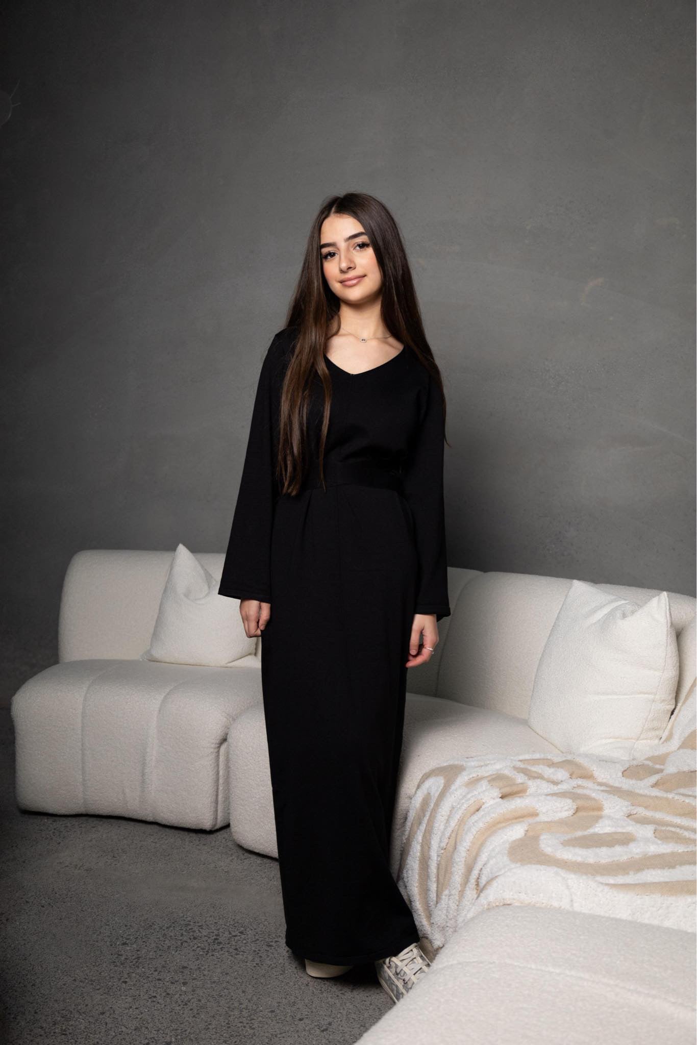 Fafi Knit Dress Black